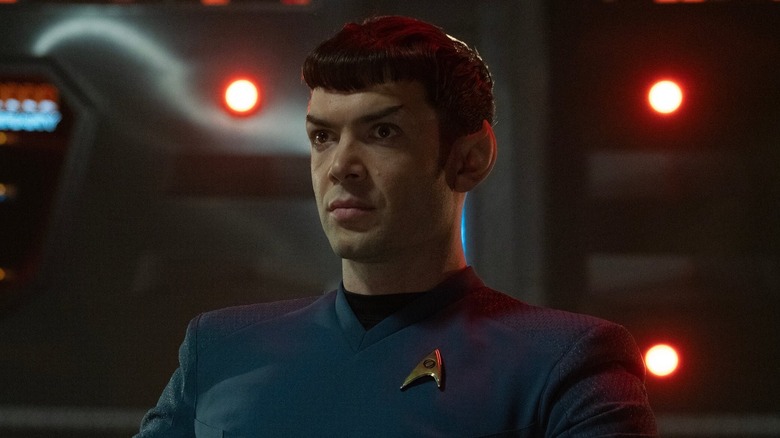 Spock looking ahead