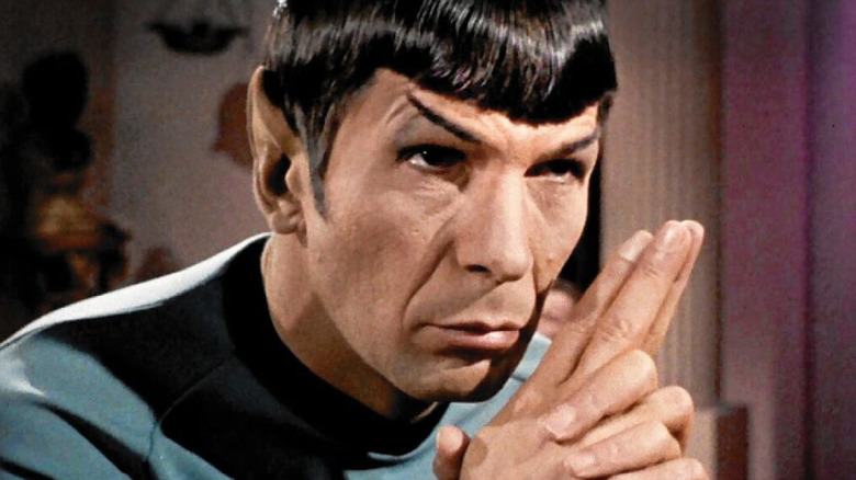 Spock looking pensive
