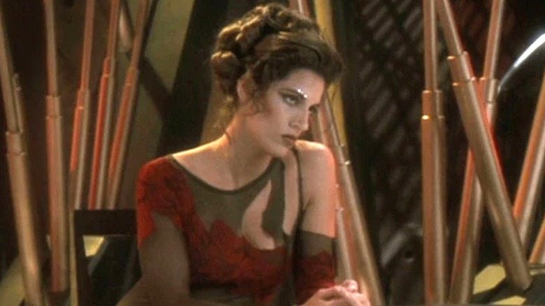 Dabo girl M'Pella thinking