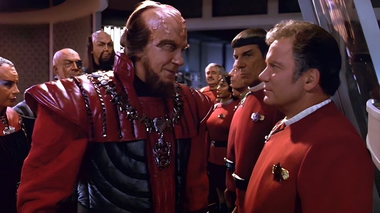Chancellor Gorkon and Captain Kirk