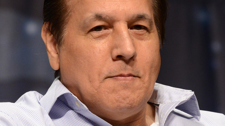 Robert Beltran not smiling