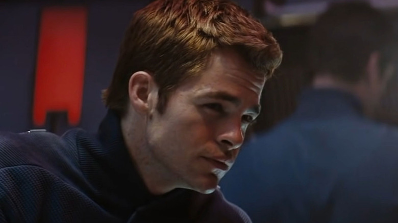 James T. Kirk looking intense