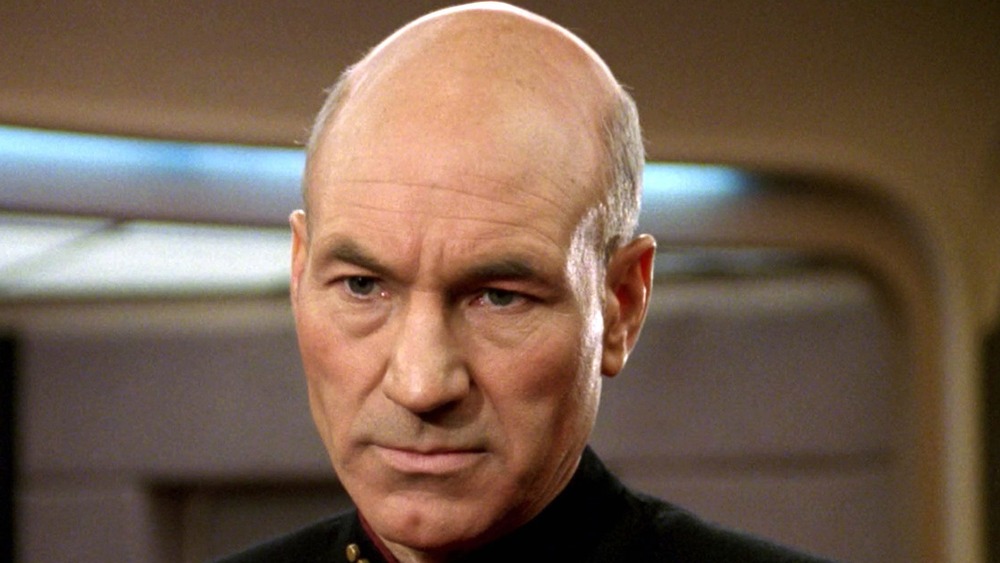 Picard staring