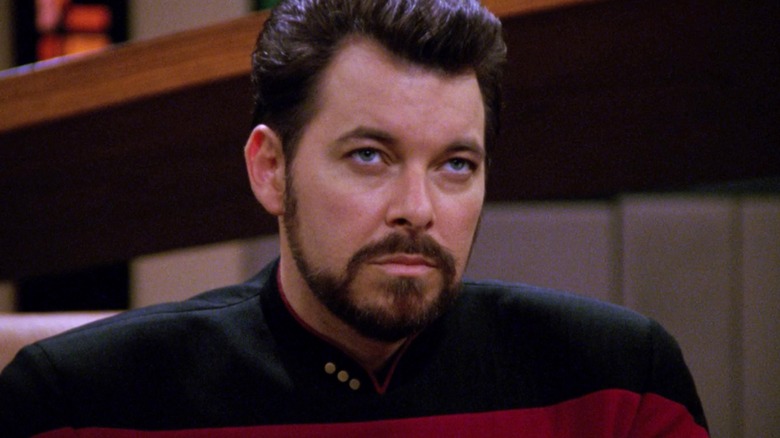 William Riker stoic