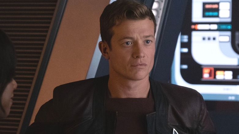 Jack Crusher giving off a stern expression in Star Trek: Picard (2023)