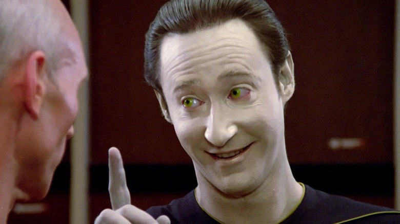 Data talks with Picard on 