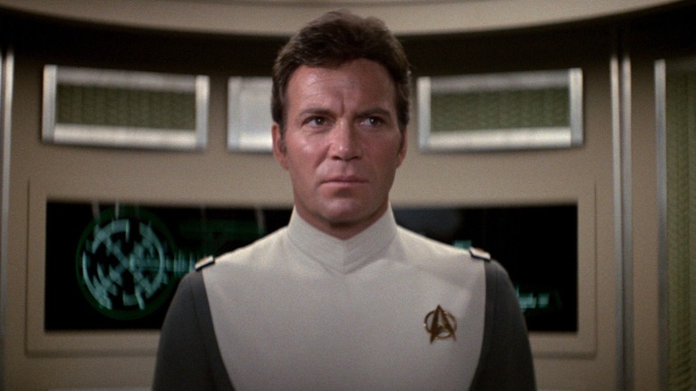 Kirk standing aboard the Enterprise in Star Trek: The Motion Picture (1979)
