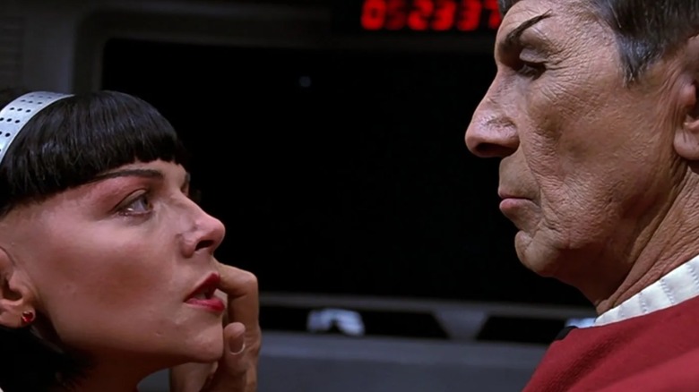 Spock mind melding Valeris in Star Trek VI: The Undiscovered Country (1991)