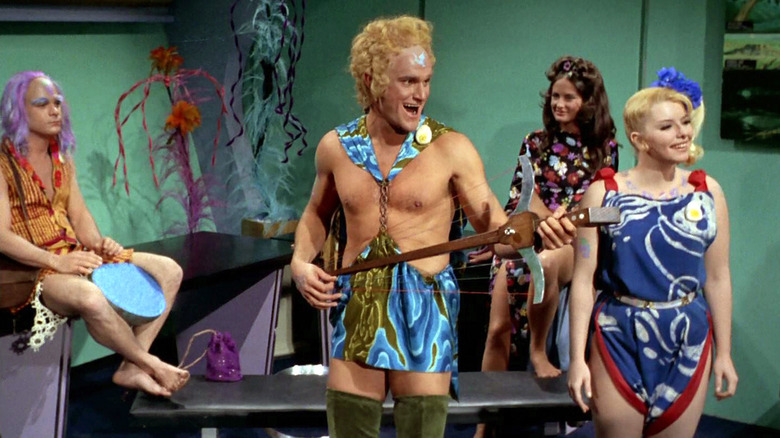 The Space Hippies play music aboard the Enterprise in "Star Trek: The Original Series" (1966-1969)