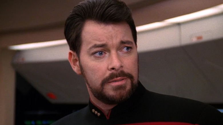 William Riker commanding