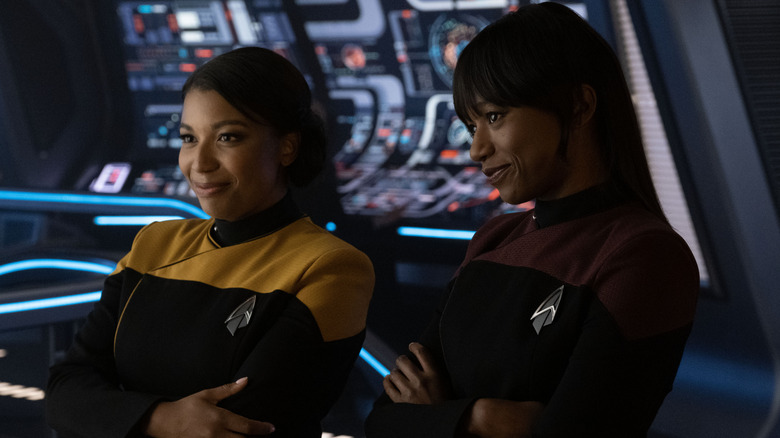 Alandra and Sidney smiling