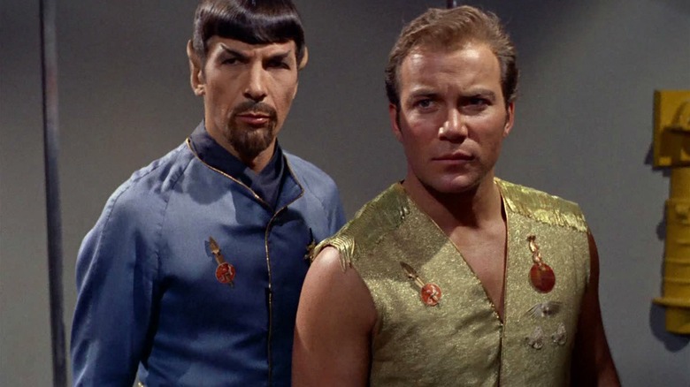 Spock and Kirk in the Mirror Universe in Star Trek