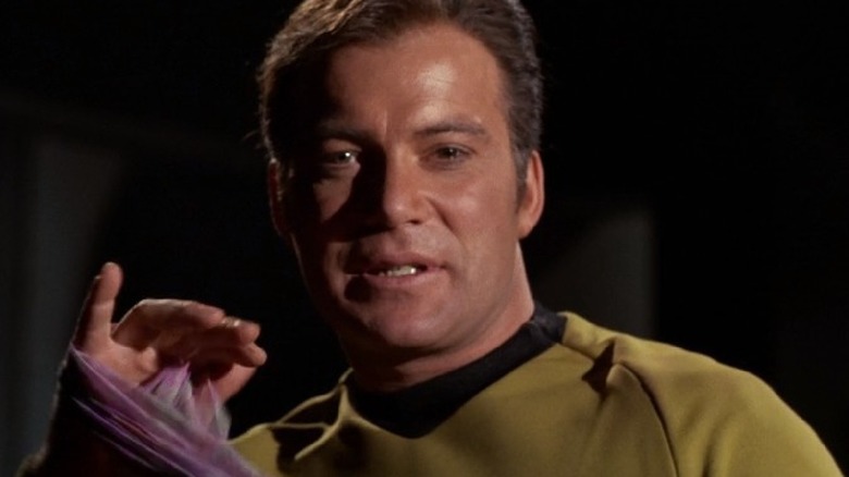 Kirk talking