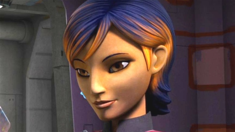 Sabine Wren in a scene from Rebels