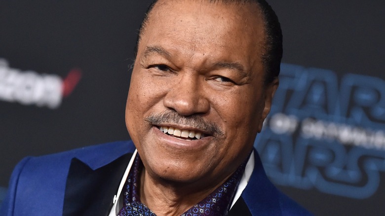 Billy Dee Williams smiling