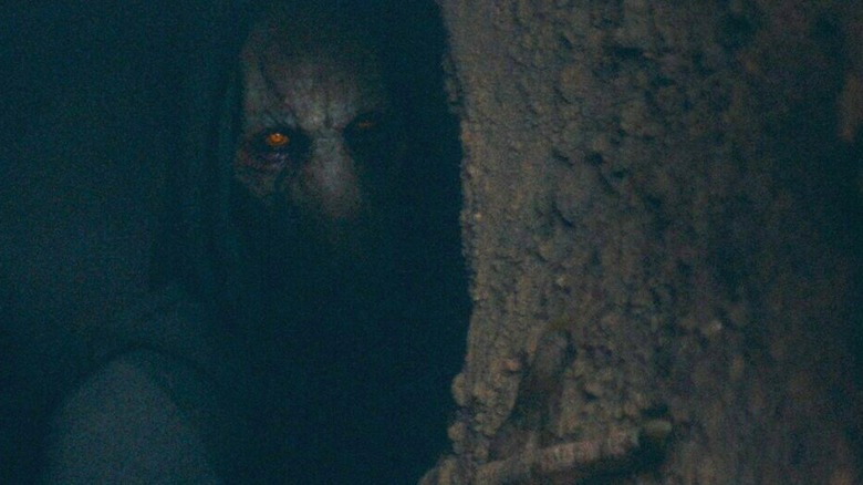 Darth Plagueis hiding in a cave in "Star Wars: The Acolyte" (2024)