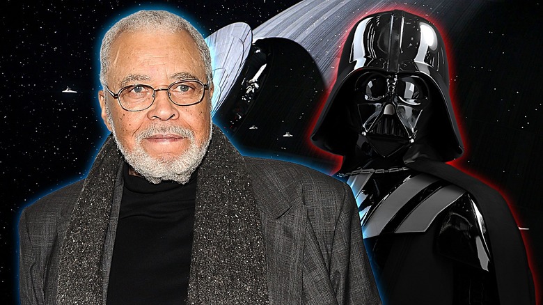 James Earl Jones and Darth Vader