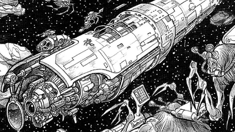 The Darksaber in space