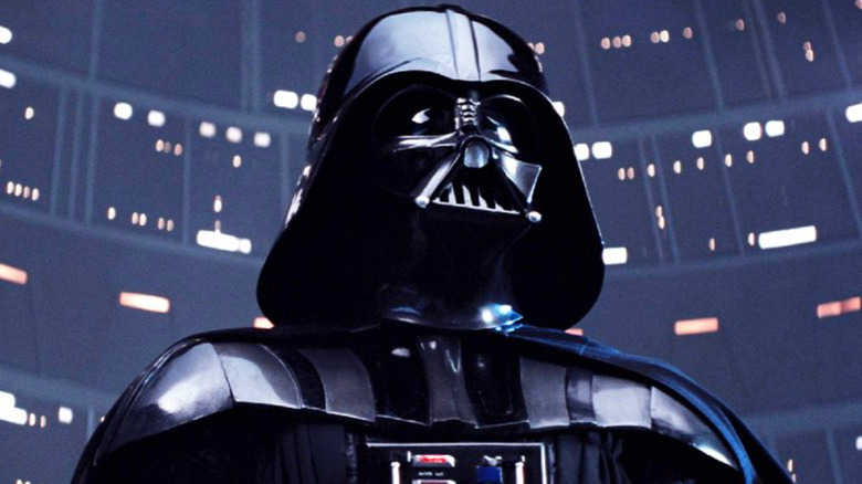 Darth Vader standing in Cloud City