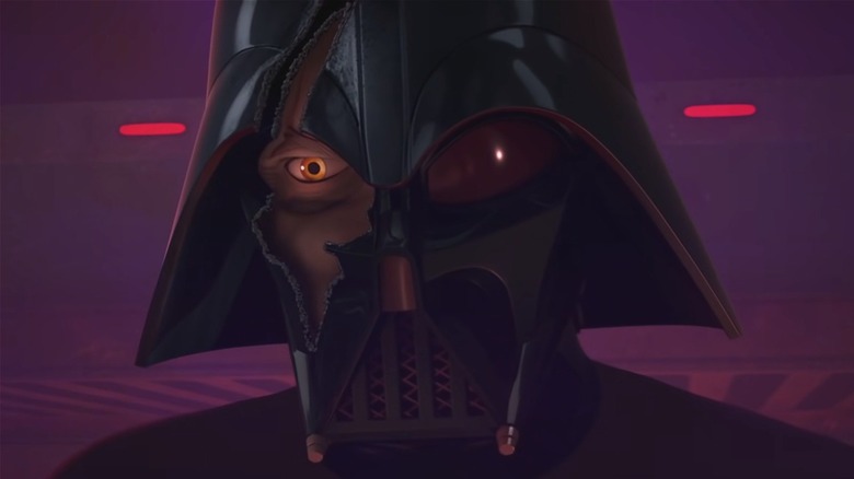 Vader stares down Ahsoka