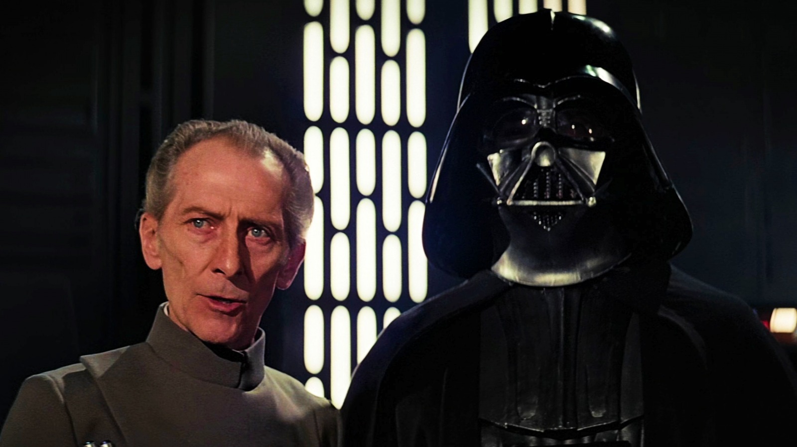 Star Wars Does Grand Moff Tarkin Know Darth Vader Is Anakin Skywalker?