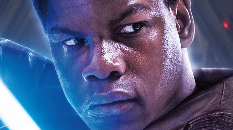 John Boyega as Finn in Star Wars: Episode VII — The Force Awakens