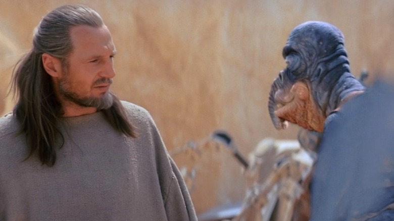 Qui-Gon talks to Watto
