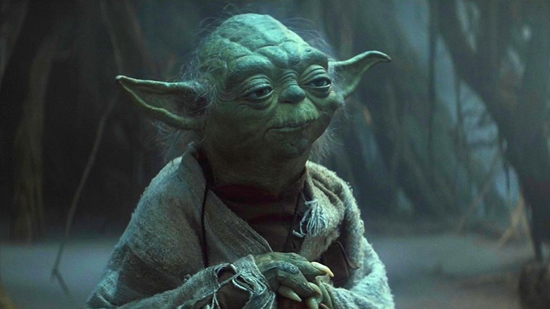 Yoda calm expression