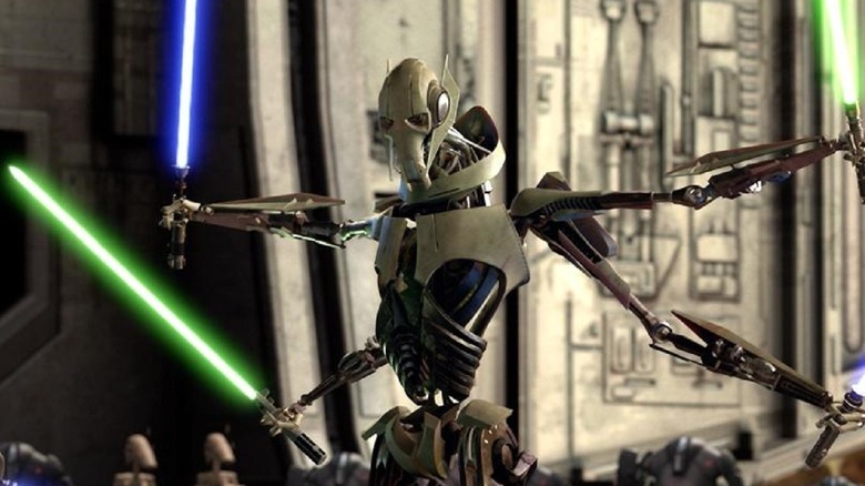 Grievous reveals his true form