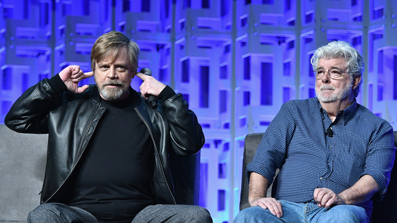 Mark Hamill and George Lucas discussing