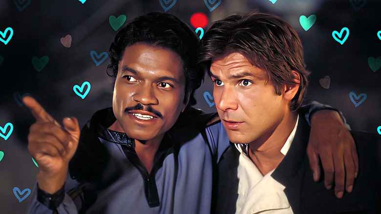 Lando and Han romance composite