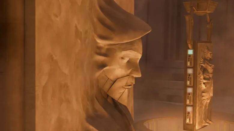 Obi-Wan Kenobi in carbonite