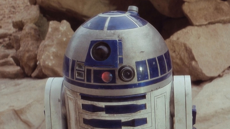 R2-D2 in desert