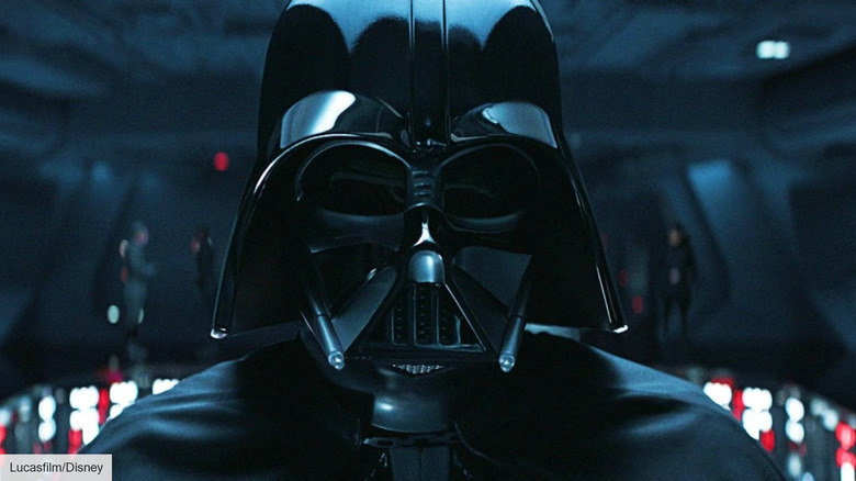 Darth Vader at his base