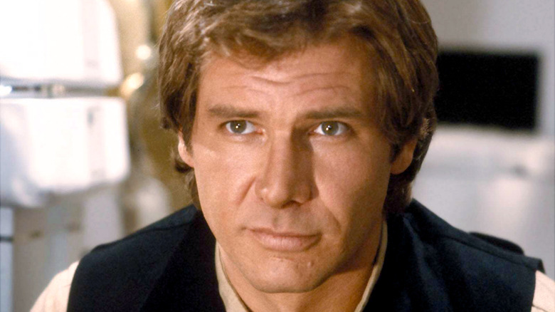 Han Solo smiling