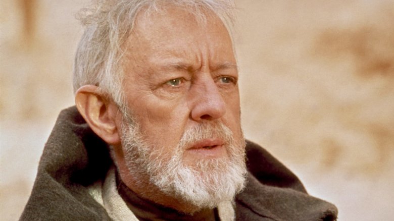 Alec Guinness as Obi-Wan Kenobi in Star Wars