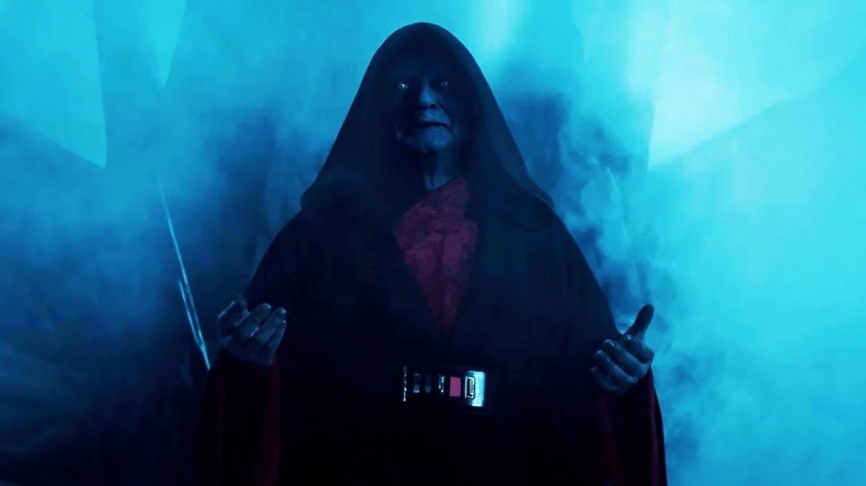 Emperor Palpatine standing