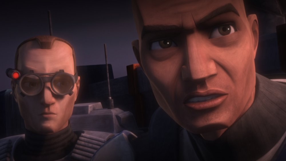 Captain Rex and Tech on Star Wars The Clone Wars season 7, episode 1