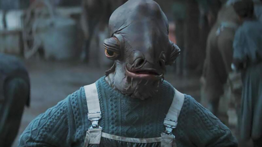 A Mon Calamari fisherman on The Mandalorian