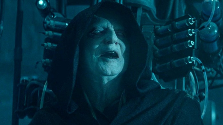 Emperor Palpatine talking