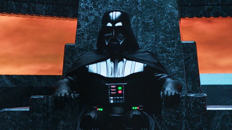 Darth Vader sitting