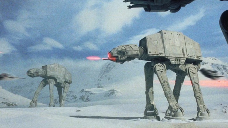AT-AT walkers on Hoth