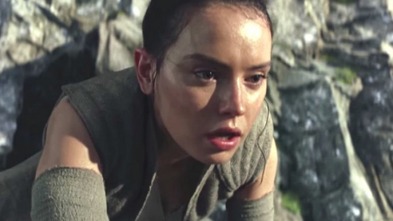 Daisy Ridley as Rey in Star Wars: The Last Jedi