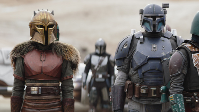 The Armorer and Paz Vizsla