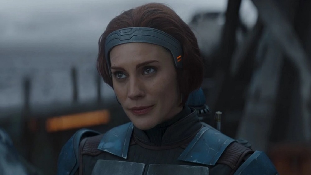 Katee Sackhoff as Bo-Katan on The Mandalorian