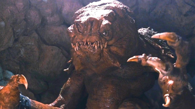 Rancor looking menacing