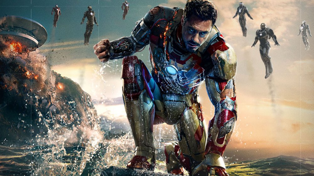 Robert Downey Jr. as Iron Man in Iron Man 3