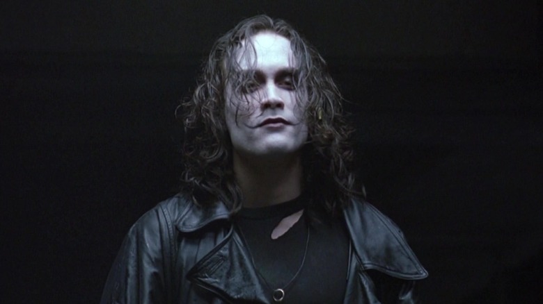 Eric Draven looks bemused