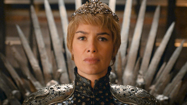 Cersei on the Iron Throne