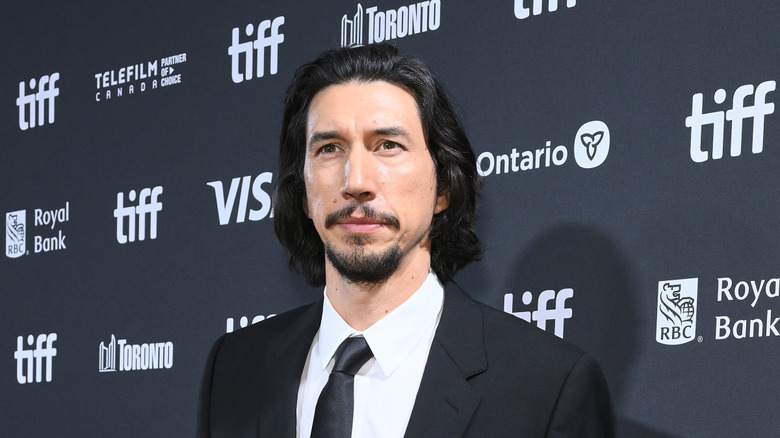Adam Driver attends the premiere of "Megalopolis" in September 2024